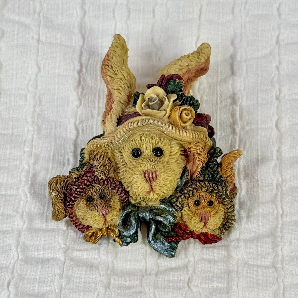 Vintage Boyds Bears Bearwear Bunny Brooch Pin